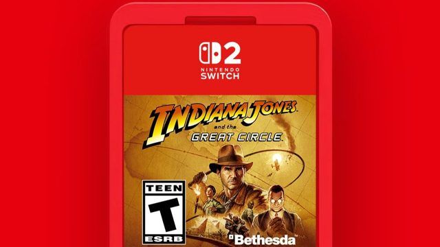 Indiana Jones and the Great Circle على Switch 2 متوفرة على بطاقة فعلية