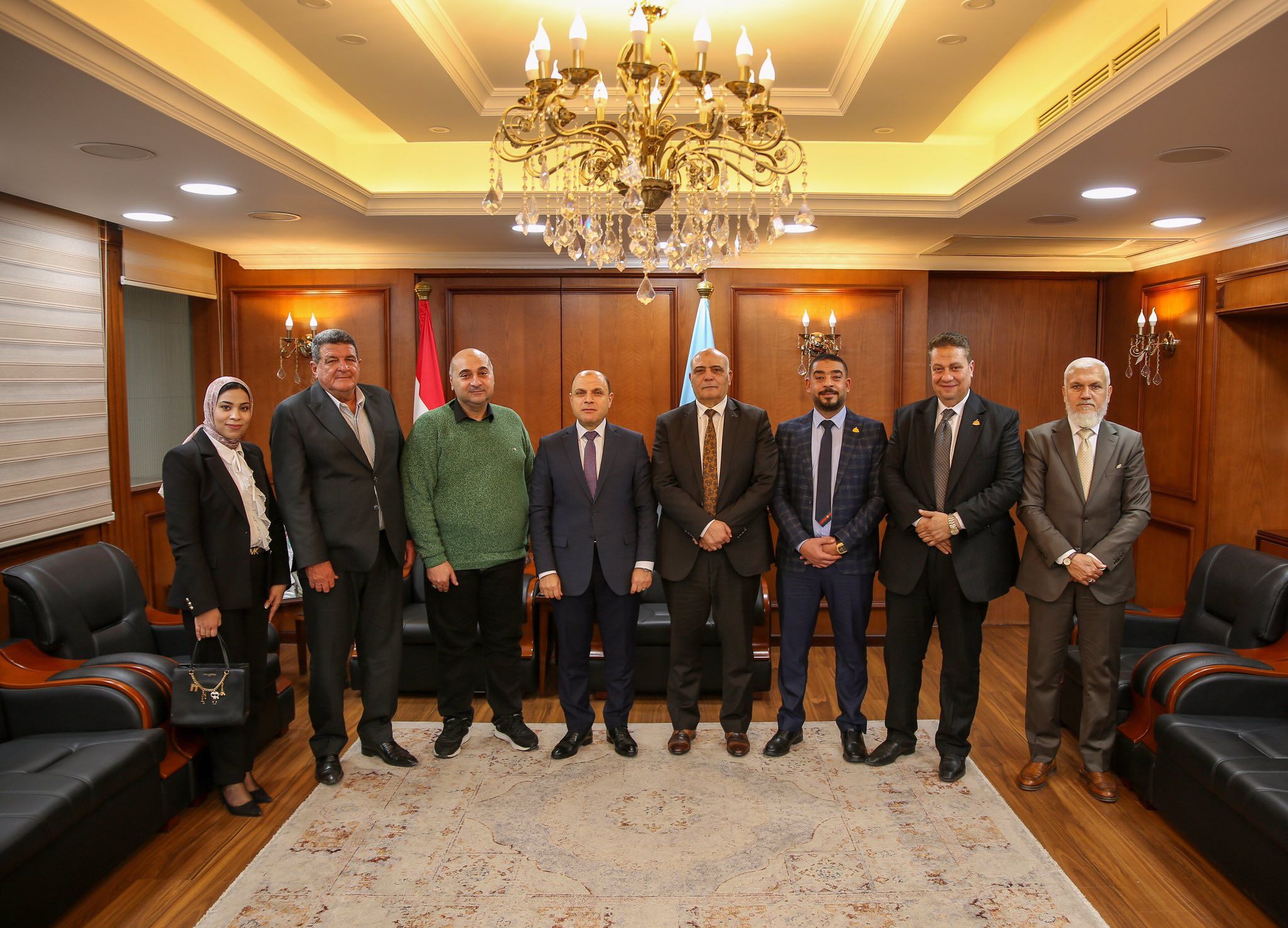 أعضاء مجلس النواب ومحافظ كفر الشيخ