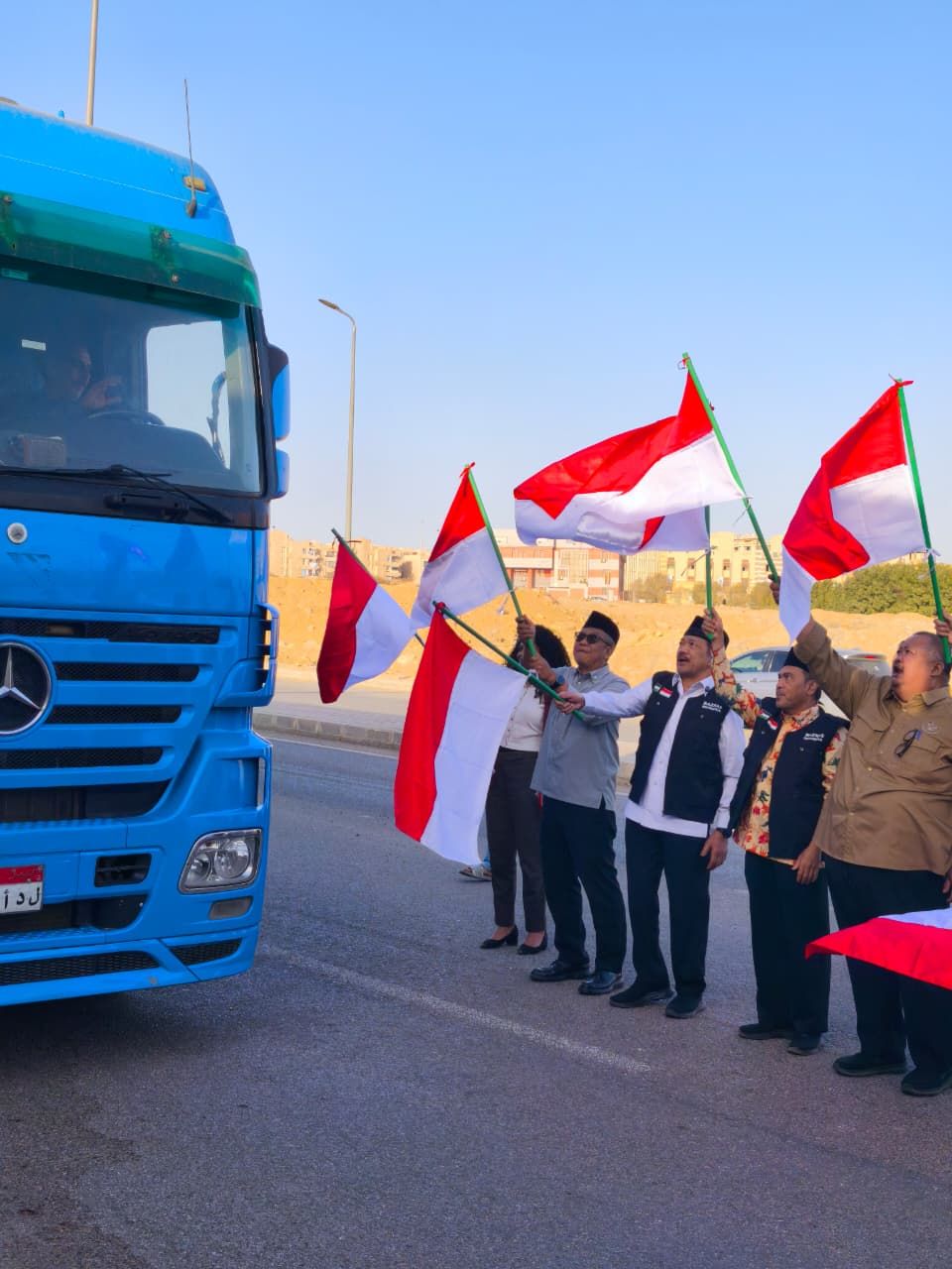 مساعدات مقدمة إلى غزة