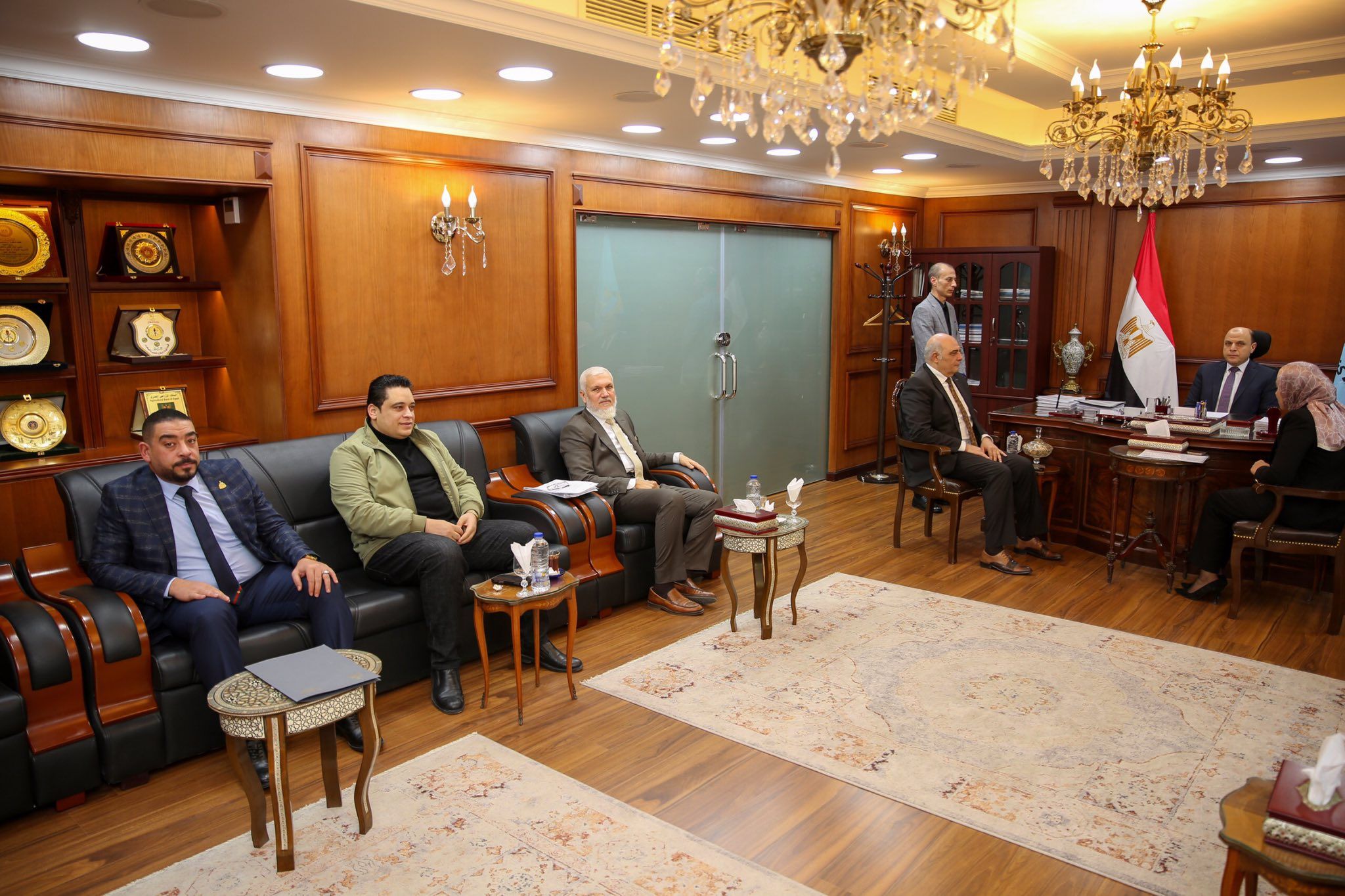 محافظ كفر الشيخ يلتقي بأعضاء مجلس النواب