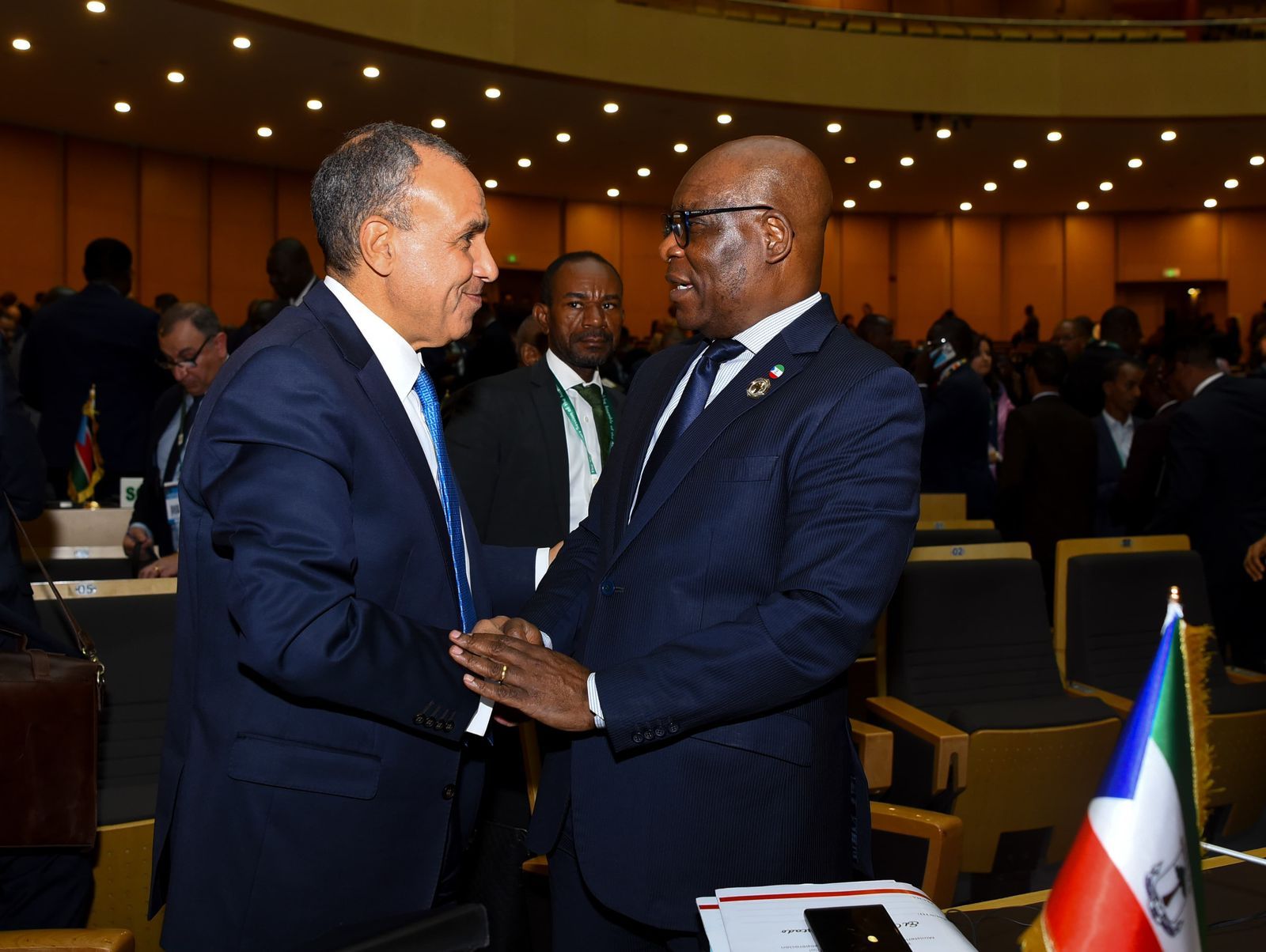 وزير الخارجية مع نظرائه الأفارقة 2