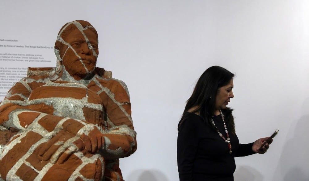 بمشاركة 135 عارضًا عالميا.. فعاليات معرض الهند للفنون (13)