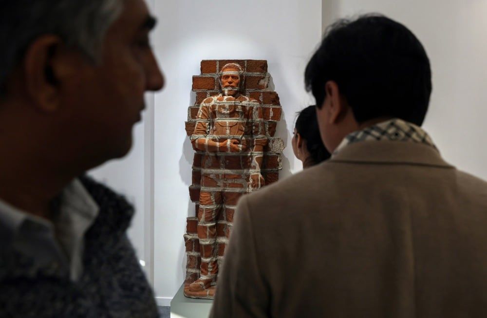 بمشاركة 135 عارضًا عالميا.. فعاليات معرض الهند للفنون (10)