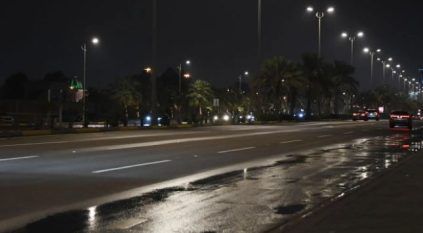 استمرار الحالة المطرية على سكاكا ودومة الجندل