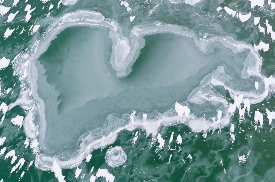 صور جوية للجليد (1)