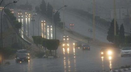 رياح نشطة وأتربة على سكاكا وثلاث محافظات في الجوف