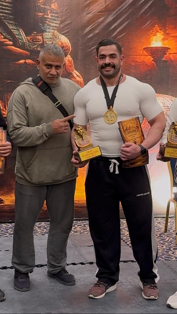 مصطفى العراقي يتربع على عرش القوى البدنية للمرة الثانية (3)