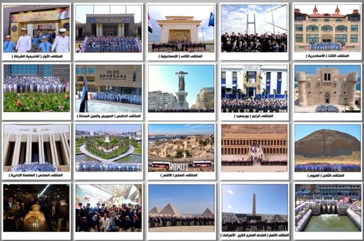 الداخلية تصطحب شباب المناطق الحضارية في رحلة للمتحف (26)