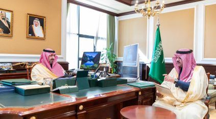 نائب أمير تبوك يطّلع على تقرير سير اختبارات جامعة تبوك