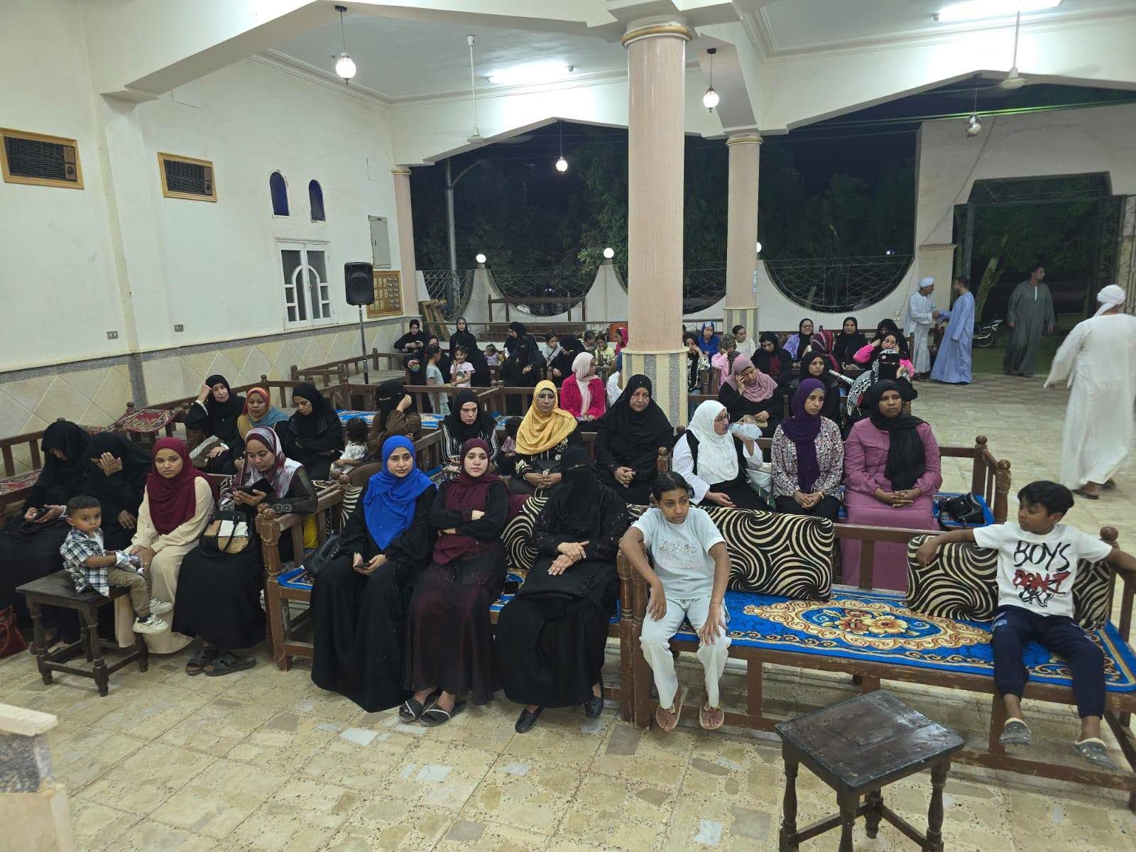 حضور لقاء حوارى بديوان آل العمارى بالأقصر للتوعية بحسن إختيار الزوج والزوجة