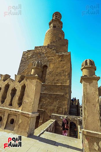 زيارة الاجانب لمسجد ابن طولون