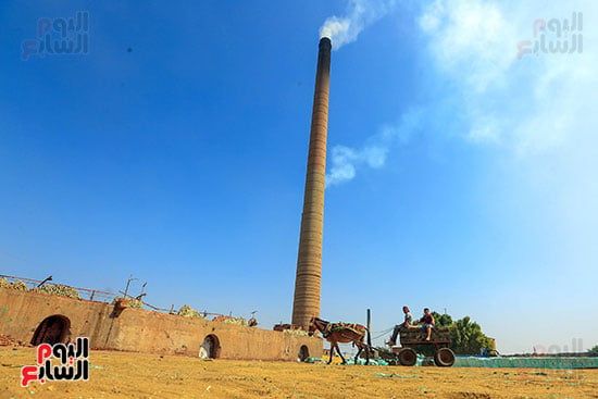 مدخنة مصنع الطوب