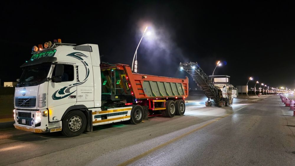 3500 متر طولي من السفلتة تعزز الانسيابية المرورية في مداخل النعيرية