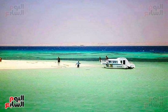جزيرة توبيا البيضاء فى البحر الأحمر