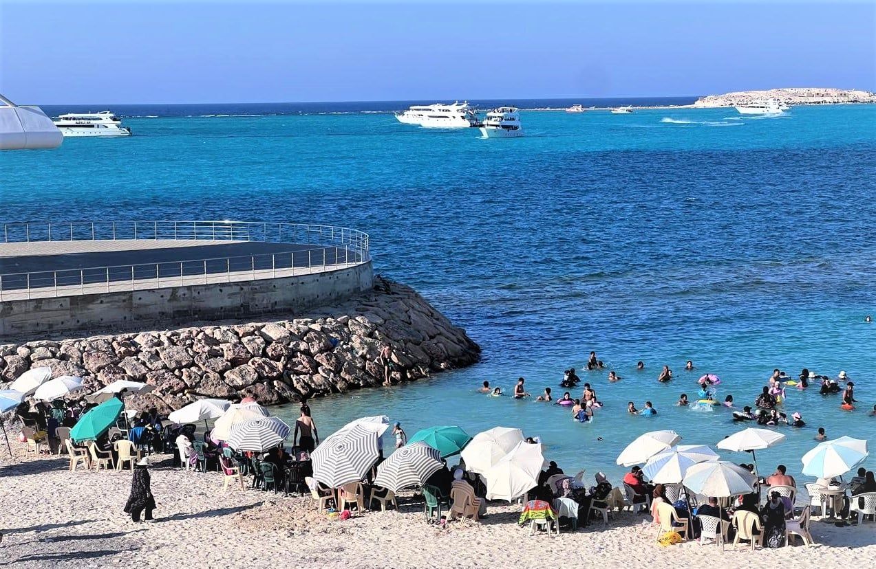 شواطئ مطروح واجواء رائعة