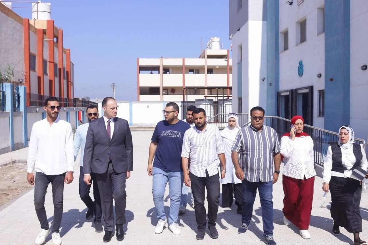 جولة نائب محافظ دمياط لمتابعة مشروعات حياة كريمة جولة نائب محافظ دمياط لمتابعة مشروعات حياة كريمة