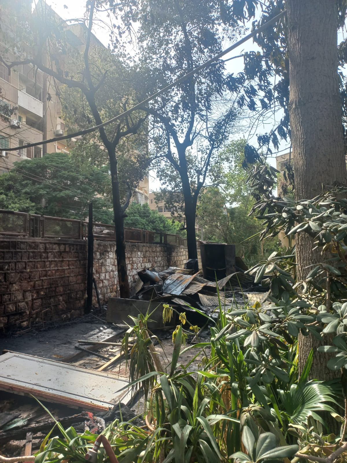 حريق محدود
