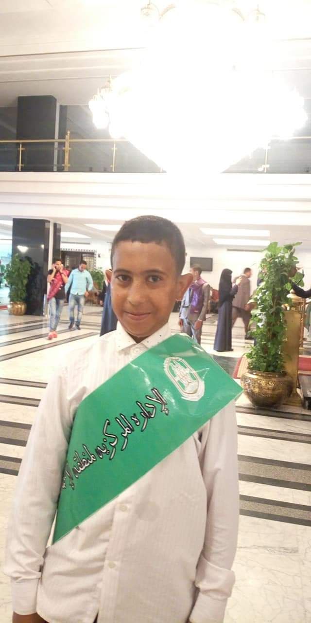 مشاركة عمر فى مسابقة القراءة