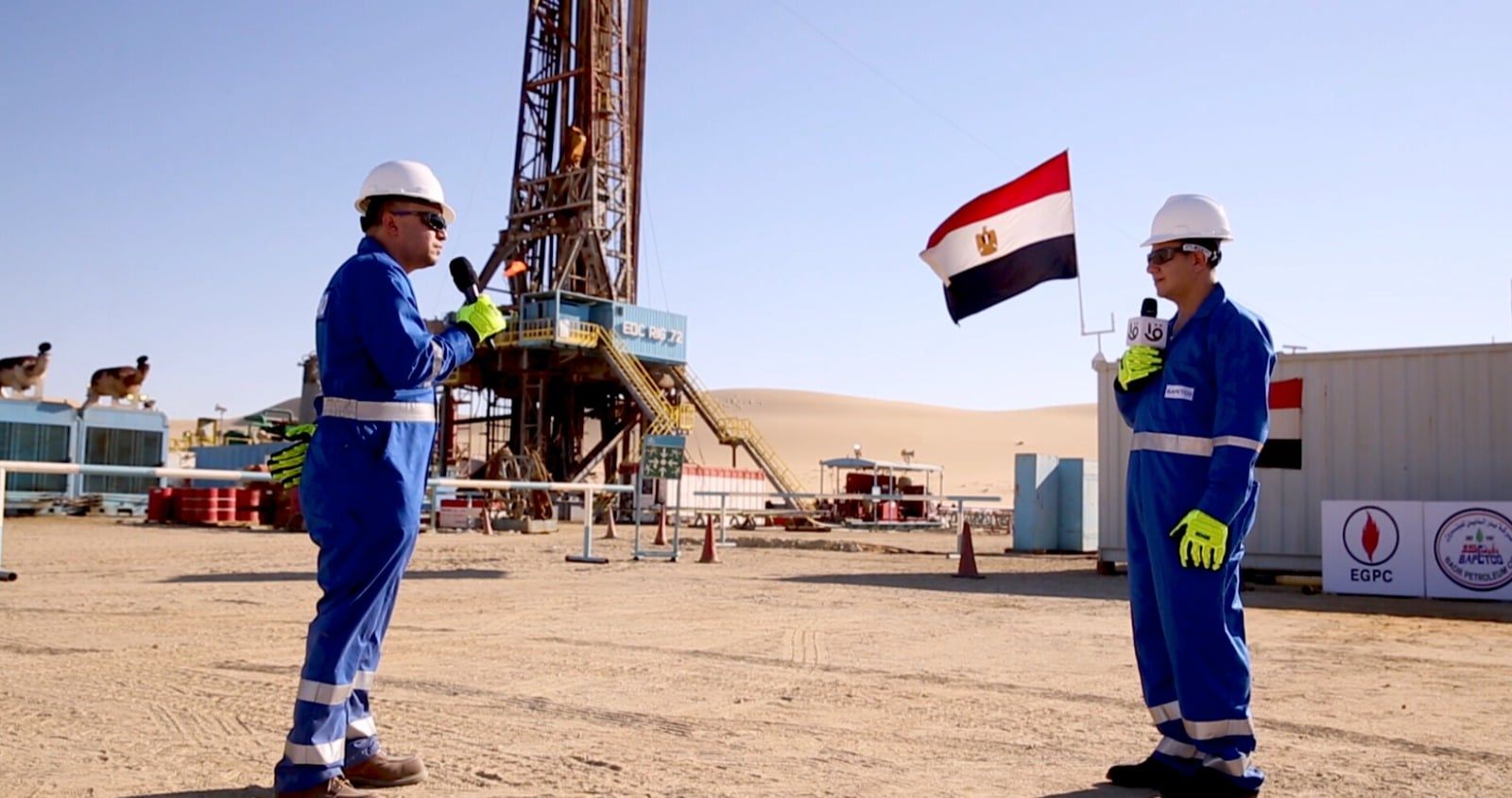 صباح الخير يا مصر يوثق رحلة إنتاج النفط في الصحراء الغربية (1)