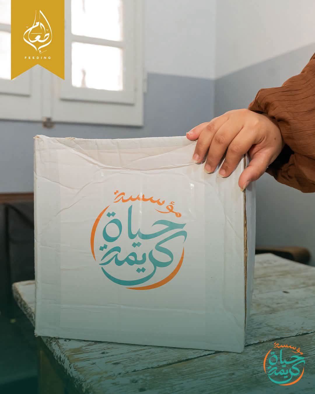 حياة كريمة تستكمل جهودها بتوزيع 20 ألف كرتونة مواد غذائية (2) حياة كريمة تستكمل جهودها بتوزيع 20 ألف كرتونة مواد غذائية (2)