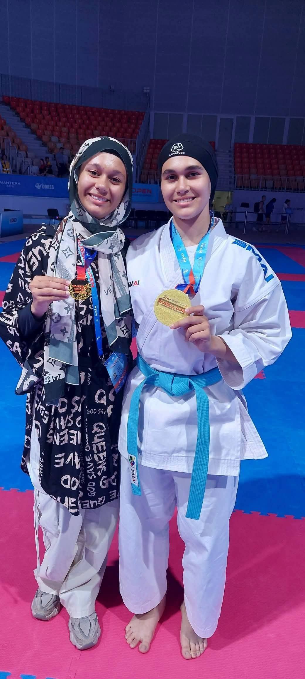 فيروز عمرو ابنة جنوب سيناء تحصد ذهبية روسيا (2)