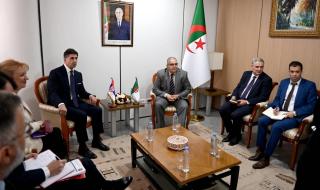 الأمين العام للخارجية الجزائرية يستقبل كاتب دولة بوزارة الخارجية الصربية