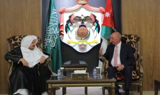 الدكتور عبدالله بن محمد آل الشيخ يلتقي رئيس مجلس الأعيان الأردني