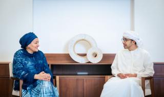 عبدالله بن زايد يبحث مع نائبة الأمين العام للأمم المتحدة التطورات الراهنة في منطقة