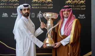 برعاية ولي العهد.. الأمير عبدالعزيز بن سعود يتوج الفائزين بكأس العلا للهجن في نسخته الثانية