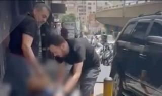 ضرب وسحل محامية لبنانية أمام المحكمة .. والجاني زوج موكلتها