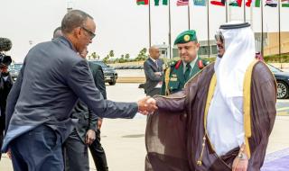 رئيس جمهورية رواندا يغادر الرياض