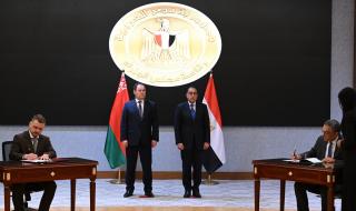 رئيسا وزراء مصر وبيلاروسيا يشهدان توقيع مُذكرة لتعزيز التعاون بمجال الاستثمار