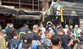 لبنان.. انفجار ضخم في مطعم بيروت يخلف ضحايا و قرار عاجل من السلطات