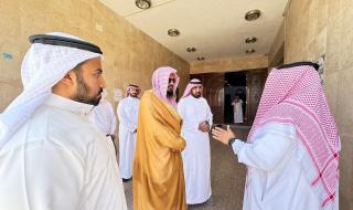 مدير عام الفرع بالمدينة يتفقد إدارة المساجد والدعوة والإرشاد بمحافظة العيص