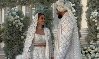 بالفيديو| زفاف أسطوري للملياردير عمر كماني وعارضة الأزياء ندى أديل