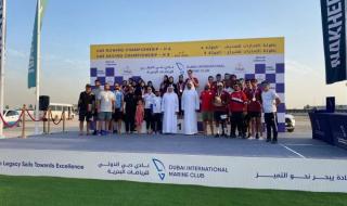 21 ميدالية لتجديف الحمرية في بطولة الإمارات