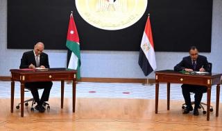 رئيسا وزراء مصر والأردن يوقعان محضر اجتماعات الدورة الـ ٣٢ للجنة العليا...اليوم الخميس، 9 مايو 2024 01:59 مـ   منذ 38 دقيقة
