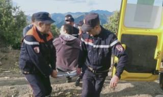 إنقاذ شخص سقط في منحذر جبلي بالمدية
