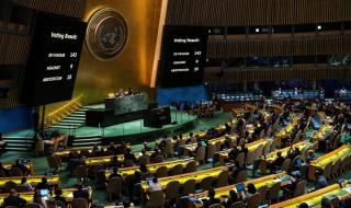بأغلبية ساحقة.. الجمعية العامة للأمم المتحدة توصي بحصول دولة فلسطين على العضوية الكاملة