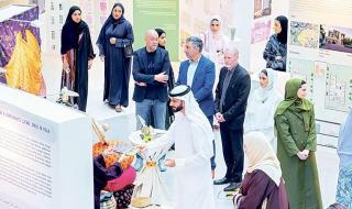 افتتاح معرض طالبات وخريجات الفنون في جامعة زايد