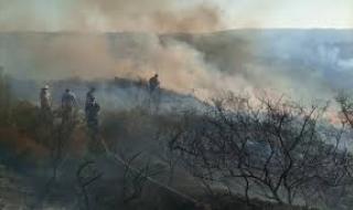 الحرائق تشتعل على طول الحدود اللبنانية الإسرائيلية..