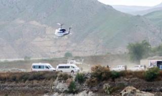 الهلال الأحمر الإيراني ينفي ما تم تداوله بشأن العثور على المروحية التي تقل الرئيس