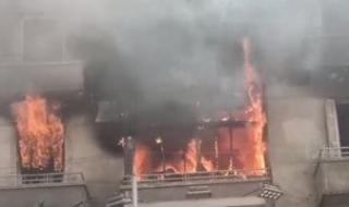 إخماد حريق داخل شقة سكنية فى منطقة الحوامدية دون إصابات