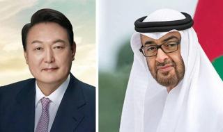 محمد بن زايد والرئيس الكوري يبحثان في سيؤول تعزيز الشراكة الاستراتيجية