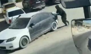 سطو مسلح على بنك فى بيت لحم بفلسطين.. فيديو