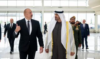 رئيس الدولة ورئيس أذربيجان يشهدان إعلان الشراكة الإستراتيجية الشاملة بين البلدين وعدداً من مذكرات التفاهم