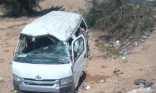 إصابة
6
أشخاص
إثر
انقلاب
ميكروباص
بطريق
الإسكندرية
الصحراوى