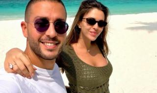 زين قطامي تتألق برفقة سيليو صعب في عطلة دافئة