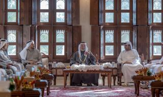 حاكم الشارقة يفتتح مجلس الذيد الأدبي