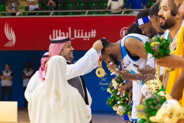 في دورة الألعاب السعودية 2023 ..بن جلوي يتوج الهلال بذهب السلة